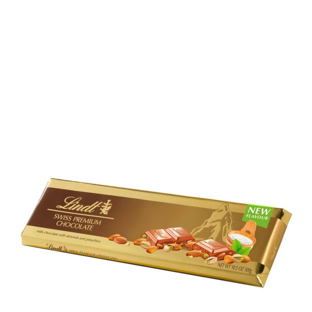 Pistachio chocolate bar 300 gr-Dulciuri-Ciocolata