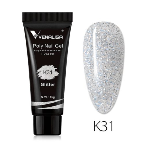 Polygel Venalisa 15ml- K31 - K31 - Everin.ro-GEL DE UNGHII / GEL DE CONSTRUCTIE ❤️