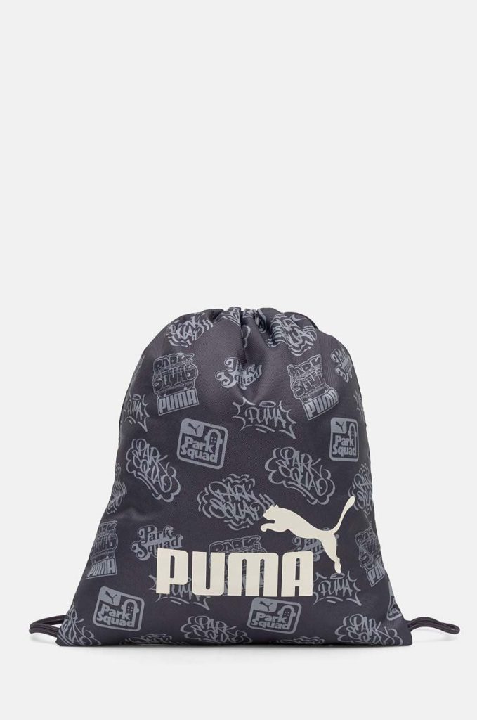 Puma rucsac Phase Small Gym Sack culoarea gri