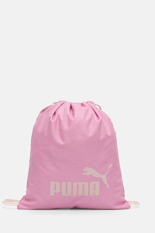 Puma rucsac Phase Small Gym Sack culoarea roz