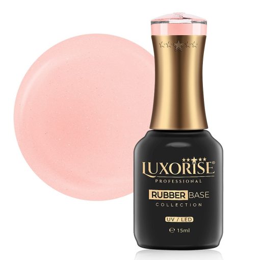 Rubber Base LUXORISE Exquisite Collection - Peach Glow 15ml-Rubber Base > Rubber Base LUXORISE 15ml