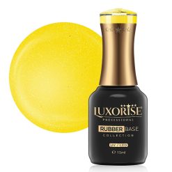 Rubber Base LUXORISE Neon City Collection - Solar Bliss 15ml-Rubber Base > Rubber Base LUXORISE 15ml