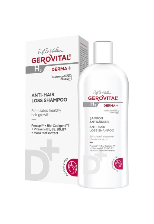 Sampon anticadere Gerovital H3 Derma+ - 200 ml-FEMEI-GENTI SI ACCESORII/Produse cosmetice