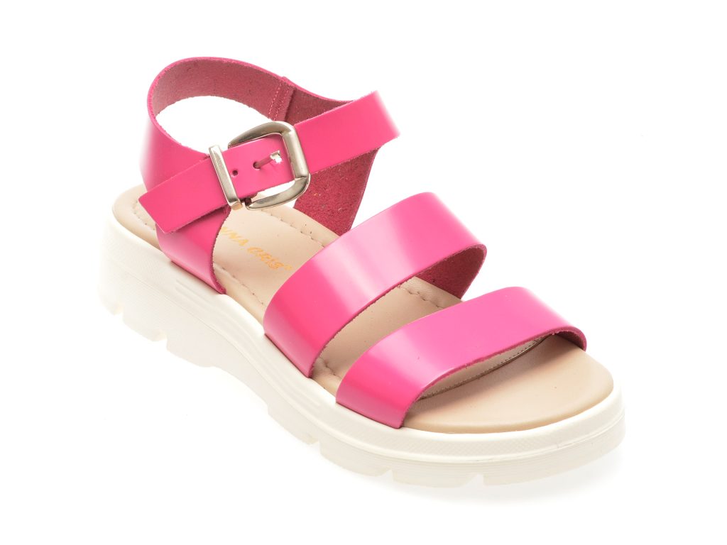 Sandale casual DONNA CRIS fucsia