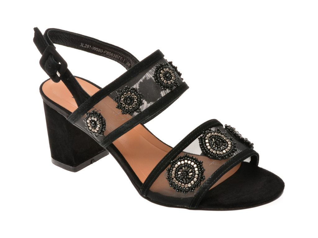 Sandale casual FLAVIA PASSINI negre