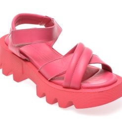 Sandale casual GRYXX fucsia