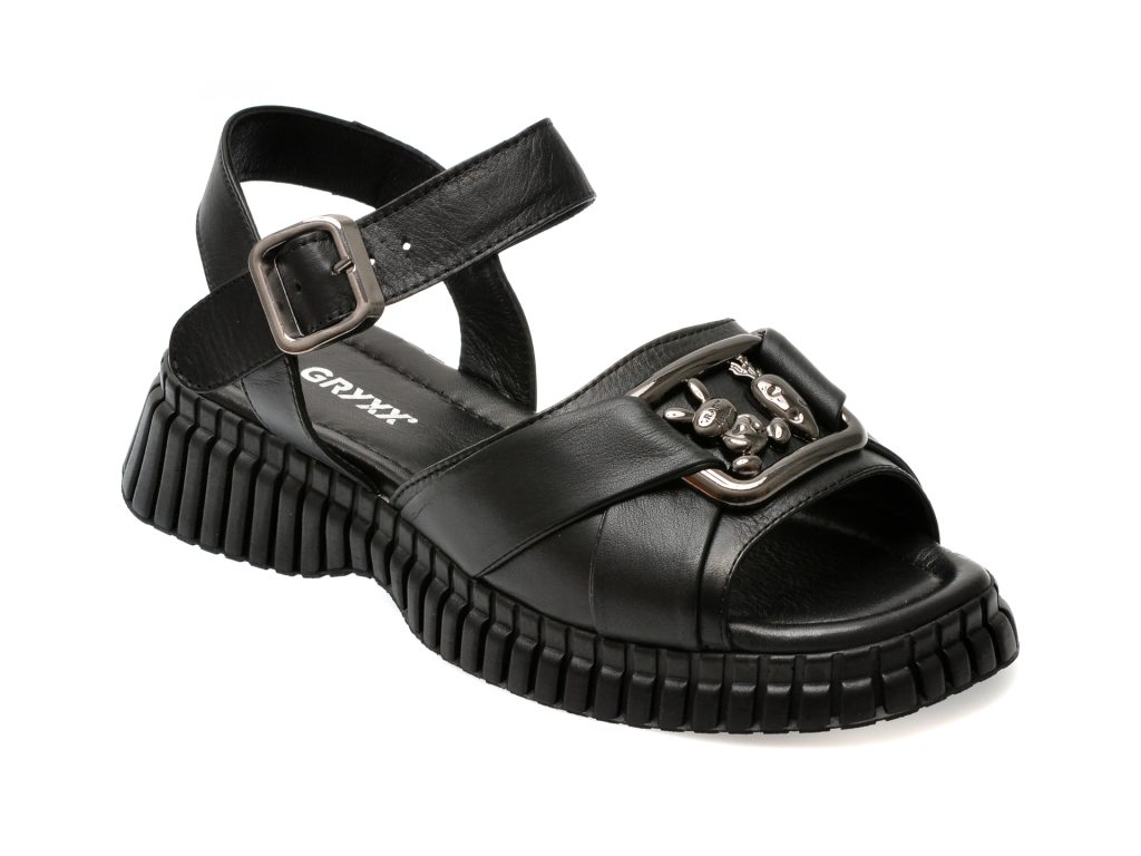 Sandale casual GRYXX negre