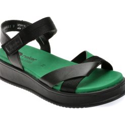 Sandale casual RIEKER negre