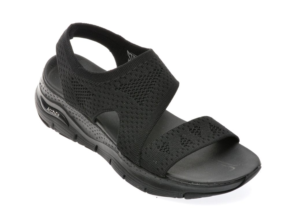 Sandale casual SKECHERS negre