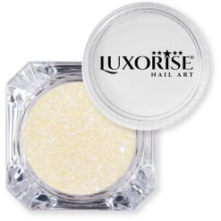 Sclipici Glitter Unghii Pulbere LUXORISE Jasmine Glow 1