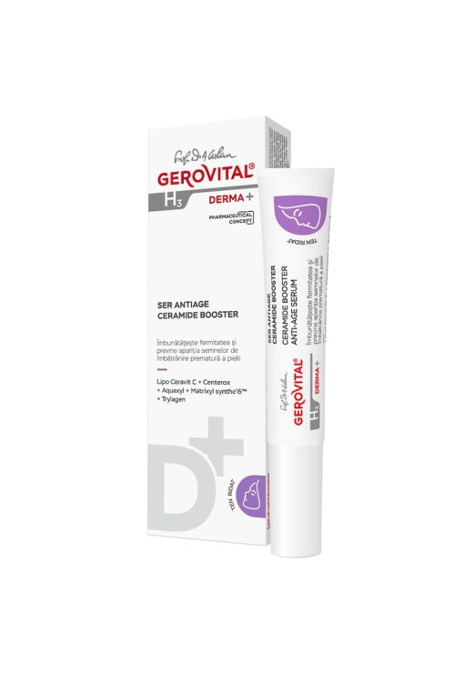 Ser antirid cu Ceramide Booster H3 Derma+ - 15 ml-FEMEI-GENTI SI ACCESORII/Produse cosmetice