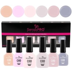 Set 6 Oje Semipermanente CIAO One Step 7ml SensoPRO Milano