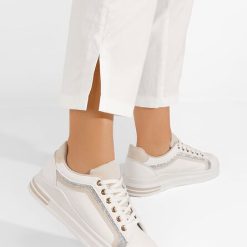 Sneakers dama Ateliana bej-Sneakers dama-Sneakers dama