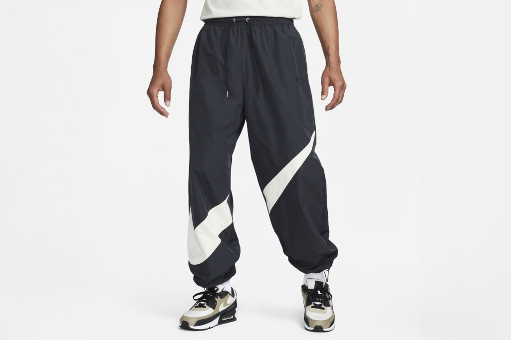 Swoosh Woven Pants-Barbati