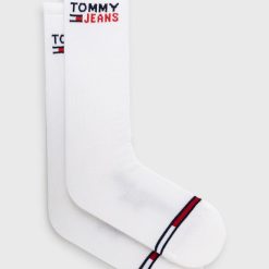 Tommy Jeans sosete culoarea alb-Şosete