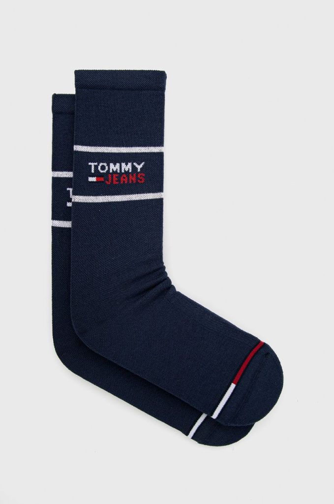 Tommy Jeans sosete culoarea albastru marin-Şosete