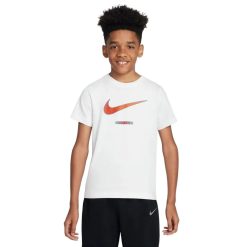 Tricou NIKE pentru copii TEE SWOOSH SSNL - FZ5133100-Imbracaminte-Tricouri