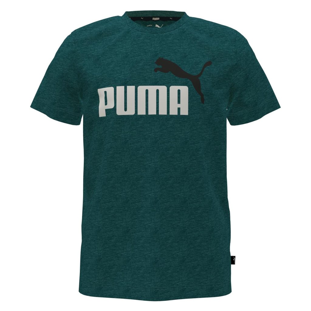 Tricou PUMA pentru copii ESS+ 2 COL LOGO TEE - 58698508-Imbracaminte-Tricouri