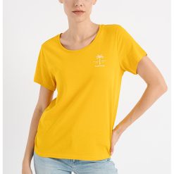 Tricou cu decolteu rotund-FEMEI-IMBRACAMINTE/Tricouri si maiouri