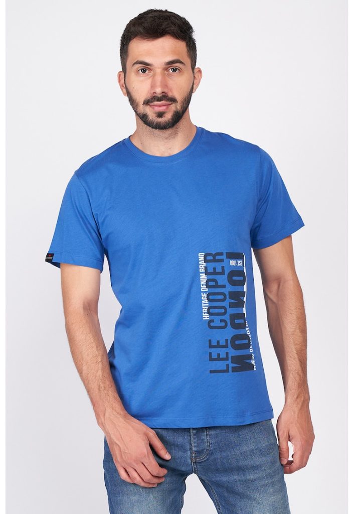 Tricou cu imprimeu logo-BARBATI-IMBRACAMINTE/Tricouri si maiouri