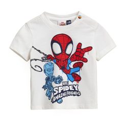 Tricou de bumbac cu imprimeu Spider-Man-BAIETI-IMBRACAMINTE/Tricouri si maiouri