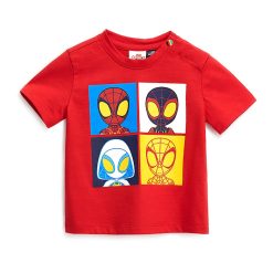 Tricou de bumbac cu imprimeu Spider-Man-BAIETI-IMBRACAMINTE/Tricouri si maiouri