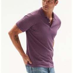 Tricou polo cu model uni-BARBATI-IMBRACAMINTE/Tricouri si maiouri