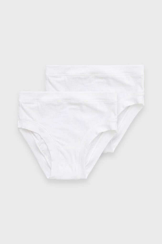 United Colors of Benetton Chiloți copii 2-pack culoarea alb-Îmbrăcăminte