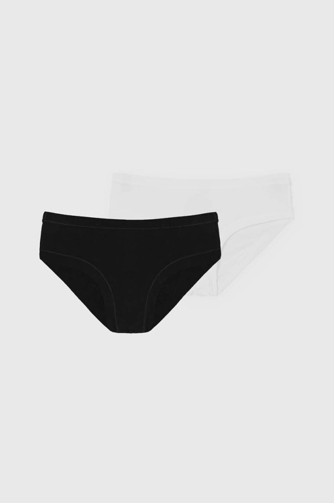 United Colors of Benetton chiloti copii 2-pack culoarea negru-Îmbrăcăminte