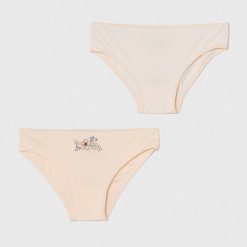 United Colors of Benetton chiloti copii 2-pack culoarea portocaliu-Îmbrăcăminte