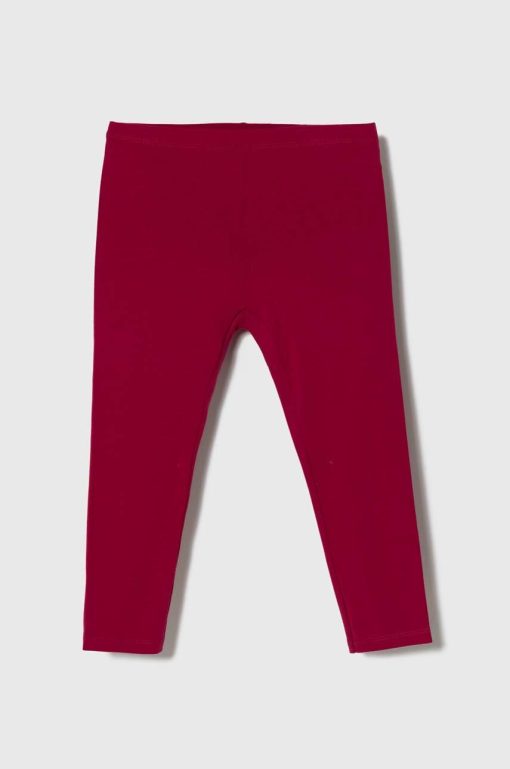 United Colors of Benetton leggins copii culoarea roz