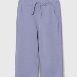 United Colors of Benetton pantaloni culoarea violet