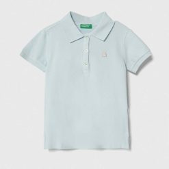 United Colors of Benetton tricou polo copii cu guler-Îmbrăcăminte