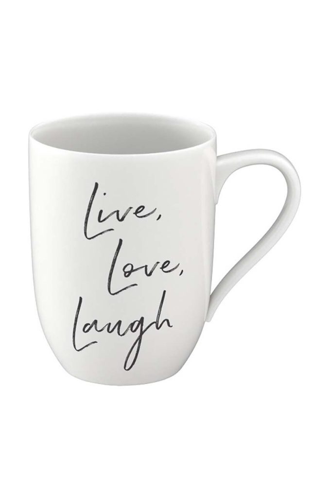 Villeroy & Boch ceasca Live Love Laugh-Bucătărie și sala de mese