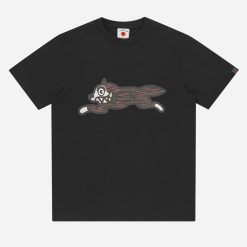 Woodgrain Running Dog T-shirt-Barbati