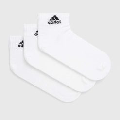 adidas Performance șosete 3-pack culoarea alb HT3468-Şosete