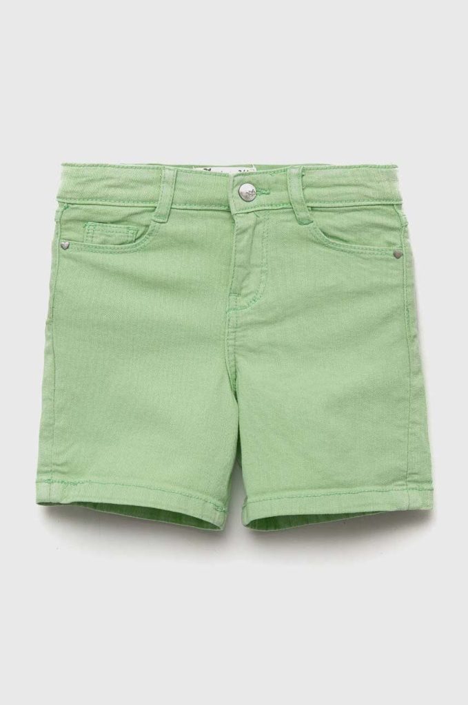 zippy pantaloni scurti copii culoarea verde