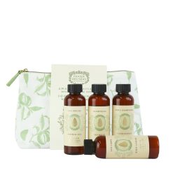 Almond travel pouch set 280 ml-Ingrijirea pielii-Seturi