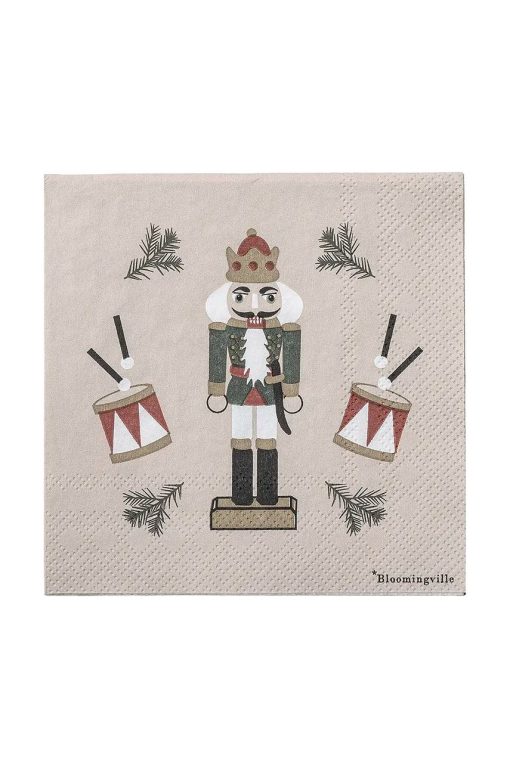 Bloomingville set de șervețele decorative Jolly Napkin 20-pack-Decorații și accesorii