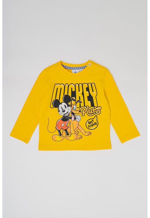 Bluza cu imprimeu Mickey Mouse-BAIETI-IMBRACAMINTE/Bluze