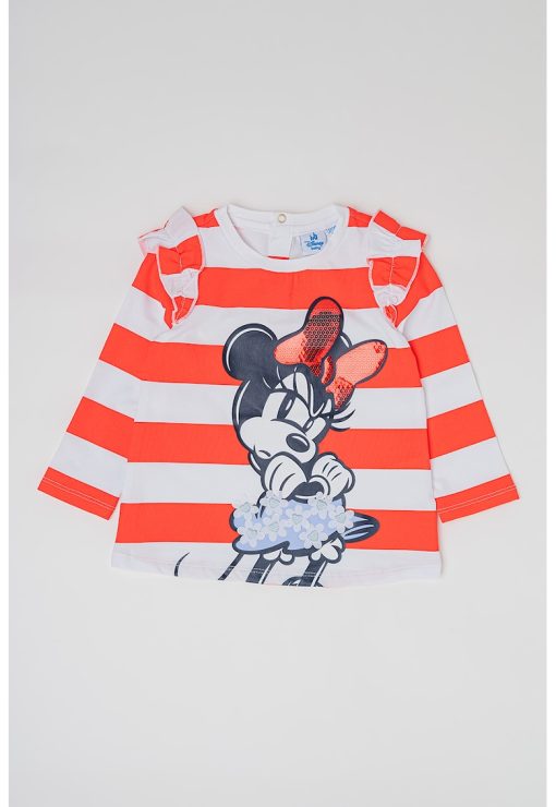 Bluza cu imprimeu Minnie Mouse-FETE-IMBRACAMINTE/Bluze