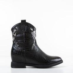 Botine Hodge Negre 2-Botine-Botine