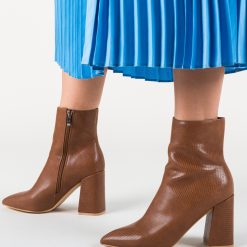 Botine Karina Camel-Botine-Botine