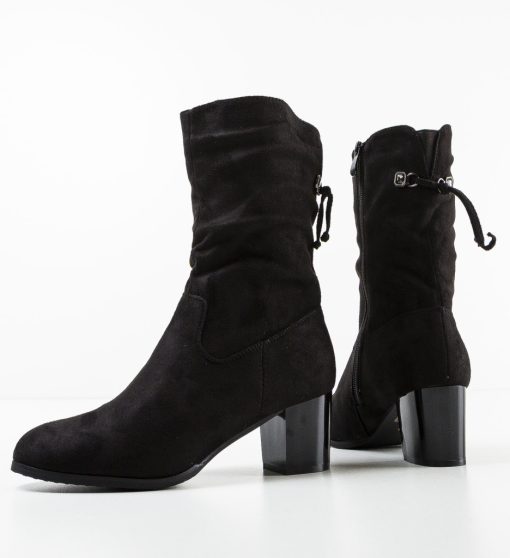 Botine Wella Negre 2-Botine-Botine