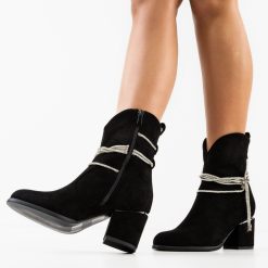 Botine dama Aurae Negre-Botine-Botine