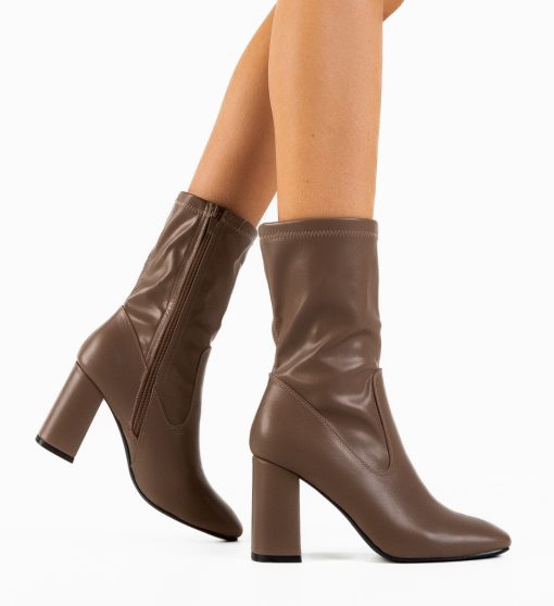 Botine dama Aust Khaki-Botine-Botine