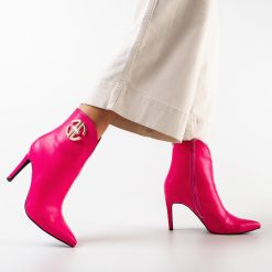 Botine dama Cassia Fuchsia-Botine-Botine