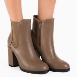 Botine dama Frost Khaki-Botine-Botine