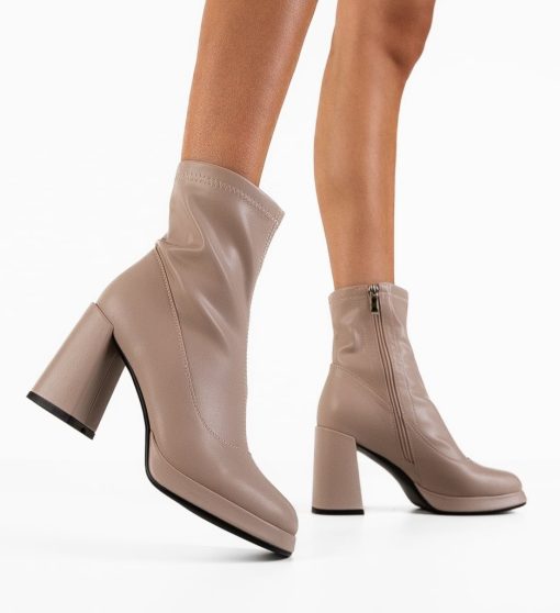 Botine dama Gafabb Nude-Botine-Botine