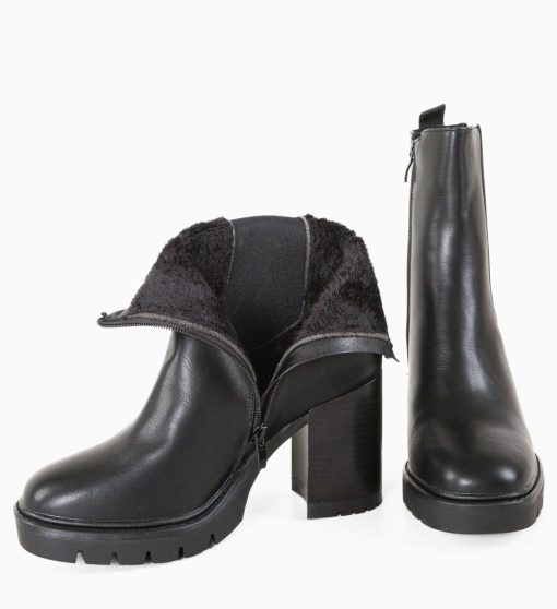 Botine dama Gideon Negre 2-Botine-Botine